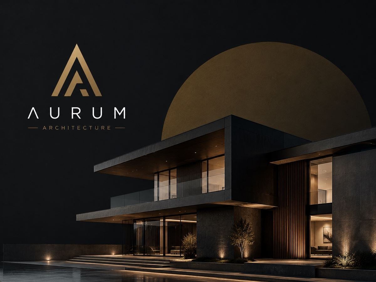 Aurum Architecture website concept — luxury residential architecture