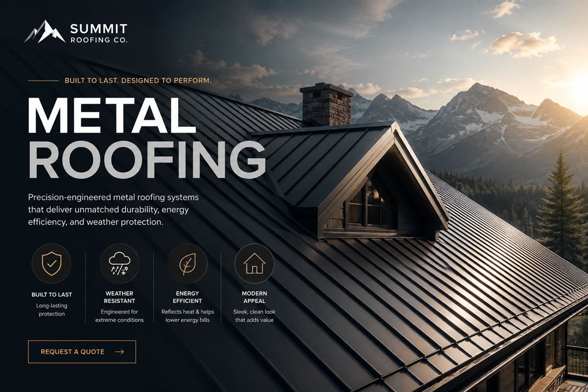 Summit Roofing Co. — metal roofing page